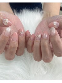春っぽネイル