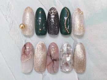 ティーエヌ 本厚木店/冬ネイル☆6500円【7150円税込】