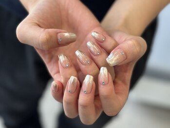 アース コアフュールボーテ 熊谷店(EARTH coiffure beaute)/ミラーグラデ　6900円