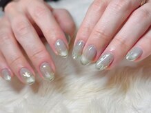 サニーデイズ ネイルアンドビューティー 曙橋店(SunnyDays Nail&Beauty)/ミラーフレンチ