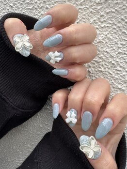 みいこのネイルサロンの写真/《イベント前のネイルは当店にお任せ◎》SNSで話題のハイセンスネイルが叶う♪推しネイル/韓国/長さ出し