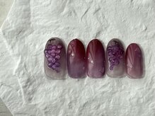 リライトネイル(Relight nail)/ジューシーぶどうネイル☆