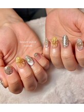 マーム(ma'am)/ひまわりネイル