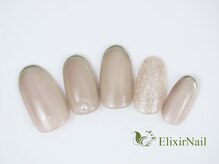 エリクサーネイル 五反田(Elixir Nail)/定額a シンプル／クーポン使用