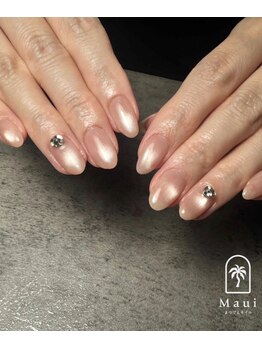 まつげとネイル Mauiの写真/春の似合わせナチュラルネイル・似合わせオフィスネイルはMauiにお任せください♪ネイルデビューにも◎