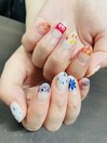 梅雨ネイル