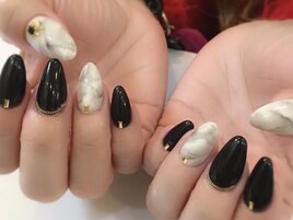 大理石ネイル