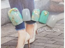 ネイルサロン アミティエ(Nail Salon Amitie)/ニュアンス大人footネイル
