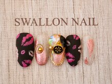 スワロンネイル(SWALLON NAIL)/バレンタインデザイン