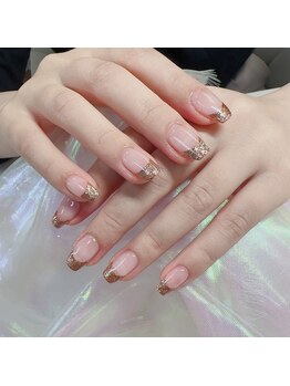 メイ アンド ウェイ(May&Way)/ラメフレンチ