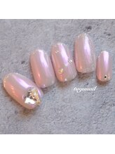 たゆ ネイル(たゆnail)/オーロラ感のあるうるつやネイル