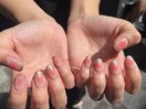 ～ラメグラにチーク～