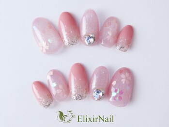 エリクサーネイル 五反田(Elixir Nail)/定額b カジュアル/クーポン使用