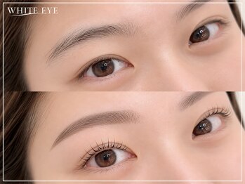 ホワイトアイ 麻布十番(WHITE EYE)の写真/《眉毛専門店★黄金比を実現》男女共に人気No１！【骨格診断付◆美眉アイブロウ1回￥4480】口コミ高評価◎