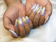 ラウト デコレーションアンドネイルサロン(Lauto Decoration&Nail Salon)/オーロラメタリックスカルプ