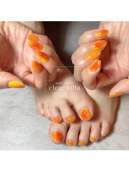 ネイルサロンクリアヴィラ(nail salon clear villa)/オーダーデザイン