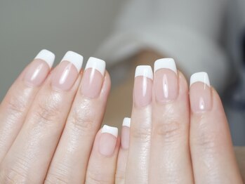 フレンチネイル オフィスピンク