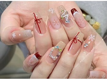 モモネイル 蒲田店(MOMOネイル)/クリスマス/バレンタイン/ハート