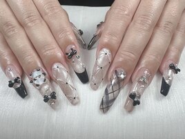 10本スカルプ10本アートつけ放題