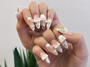 ベルネイル 池袋(Belle Nail)/フレンチレースネイル