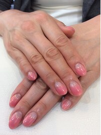 逆フレンチネイル