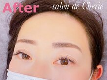 サロンド シェリー(salon de Cherie)/美眉WAX施術後after