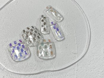 リアンリアン(lien lien de felicite nail)/タイルホログラム