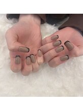 リアンジェ(Lianje)/秋フレンチネイル