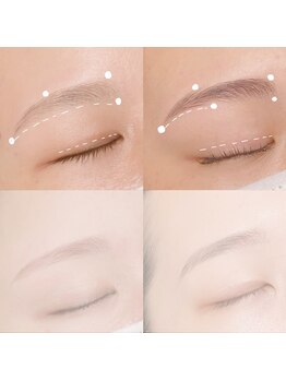 ルーム(ROOM)/アーチ眉デザイン/眉メイク