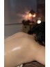 男性にも★更年期アロマケア◆頭ほぐし+目額+背中オイル+ヒジ下オイル120分