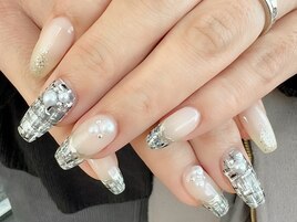 ツイードネイル