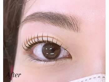 ミーナ 鍋島店(mina)/アイブロウWAX＋まつ毛パーマ上