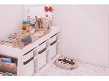 マッサージエンイ(MASSAGE ENYI)の雰囲気（キッズスペース完備、子育て中のあなたへ、少しだけ深呼吸を。）