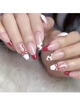 モモ(Momo)/バーチャルフレンチネイル