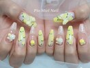 イエローローズネイル