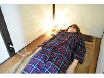 ウィッシュ(Wish)の写真/冷え改善には温活！身体がゆるむ脱力温活個室で、内側からケア◎極上陶板浴で究極のリラクゼーションを♪