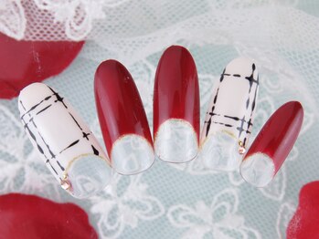 シューズネイルプロデュース/ウィンターフレンチネイル