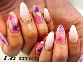 キラキラタイダイネイル★8800円