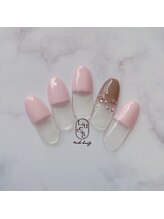 ネイルサロン ラディエス (Nailsalon Ladeesse)/シンプルデザイン￥７７００