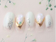 ネイルズガッシュ 蒲田西口店(NAILsGUSH)/＊奥行きオーロラ＊