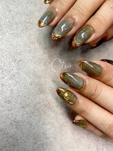 クリア(Clear)/マグネット×ミラーフレンチ