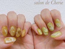 サロンド シェリー(salon de Cherie)/コーヒー×抹茶ネイル★