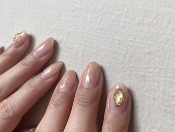 アメリアンドカシェット(Amelie&Cachette)/ニュアンスネイル:maika