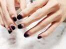 漆黒メンズネイル☆