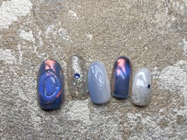 定額初回8000 オーロラネイル