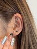 【大人気】(ネイルセット)耳つぼjewelry  両耳15粒