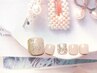 【フット】親指アート+フットバス＆美爪を育てるウォーターケア☆