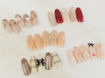 プエラ(Puella)の写真/今っぽ大人可愛いをぎゅっと詰め込んだ《定額ネイルデザイン》を多数ご用意しております♪