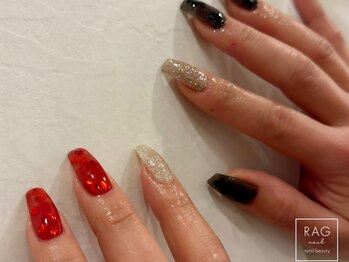 ラグ ネイル(RAG nail)の写真/爪を傷めないパラジェル使用♪派手じゃなくても目を引く指先へ。シンプルネイルこそ技術の差。