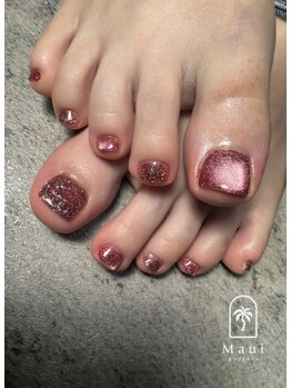 まつげとネイル Mauiの写真/淡色系の好印象なネイルがしたい方や、可愛くなりすぎず似合うネイルをしたい方必見★丁寧な施術でモチも◎